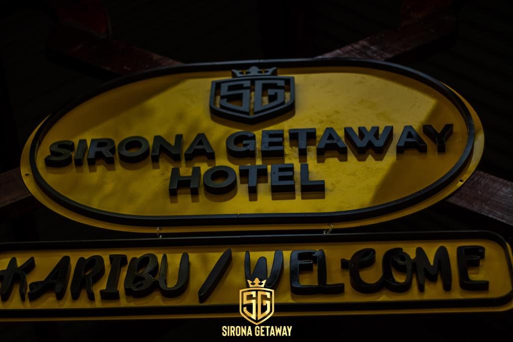 Certifikát, hodnocení, plakát nebo jiný dokument vystavený v ubytování Sirona Getaway Hotel