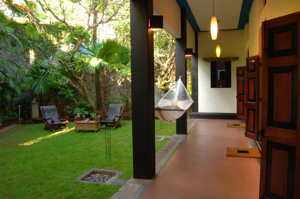 Zahrada ubytování Villa Capers