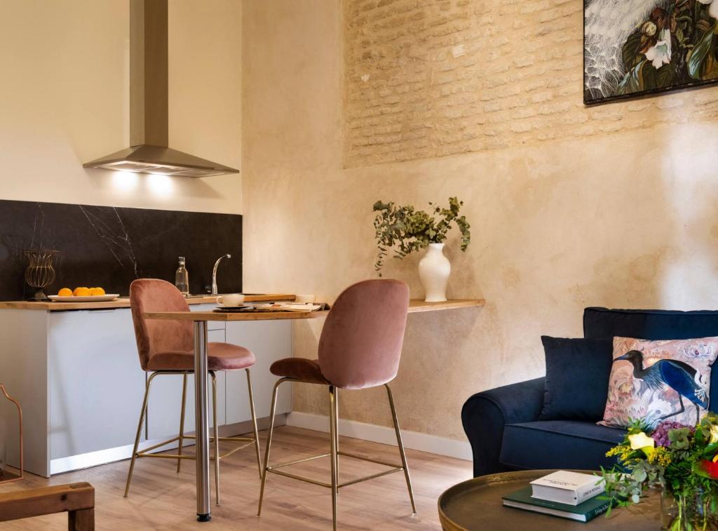 Posezení v ubytování Casa Sevilla 1855 Suites by Época