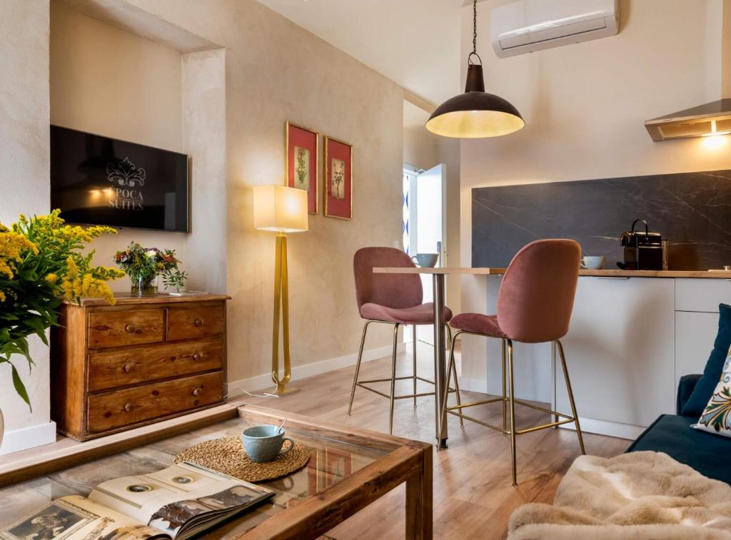 Posezení v ubytování Casa Sevilla 1855 Suites by Época