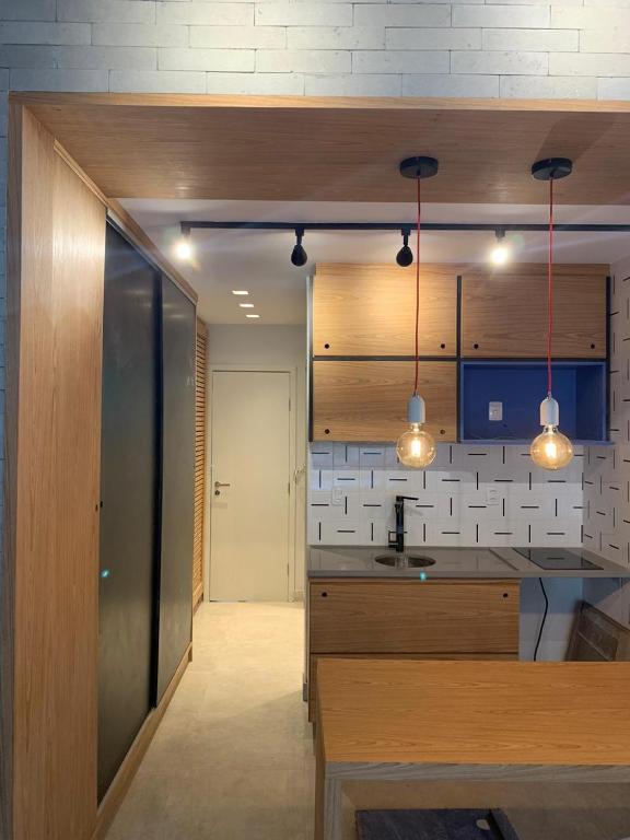  Loft Próximo ao Mar em resort em São Conrado - Gym