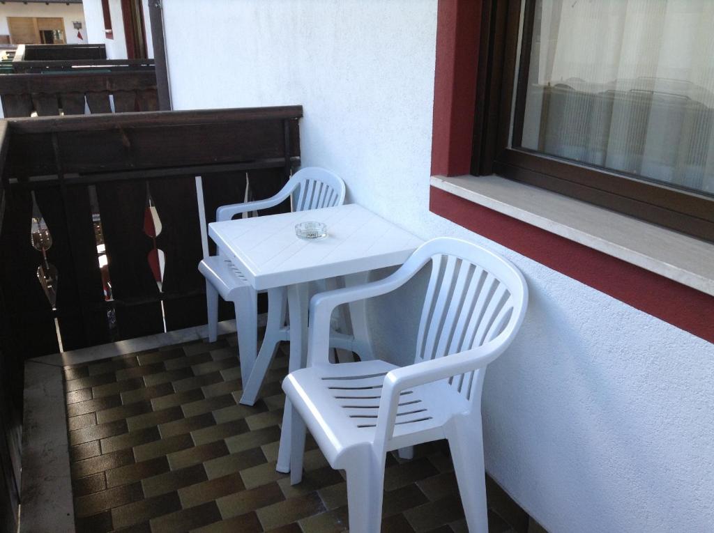 Balkón nebo terasa v ubytování Hotel Daniela