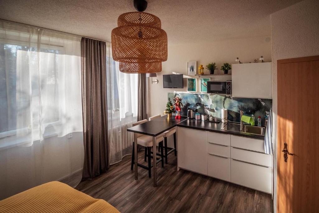 Virtuvė arba virtuvėlė apgyvendinimo įstaigoje GottwaldHaus - Apartment