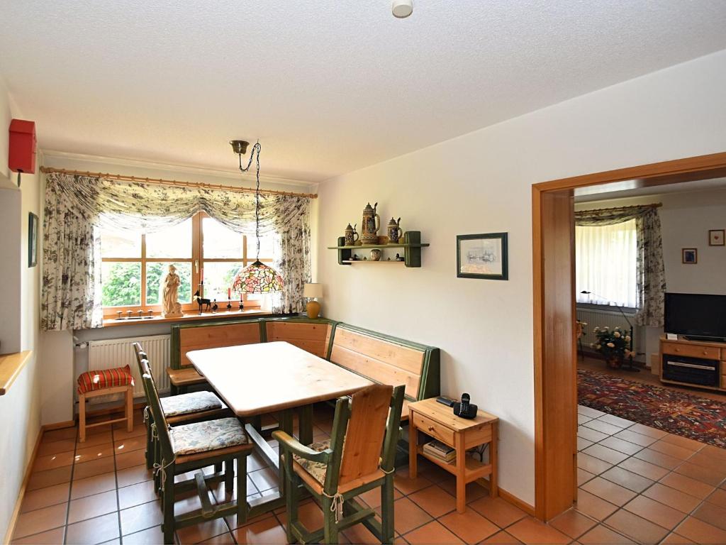 Posezení v ubytování Cottage in Rinchnach near Arbersee
