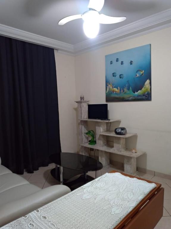  Apto Guarujá 6 pessoas Edifício Málaga