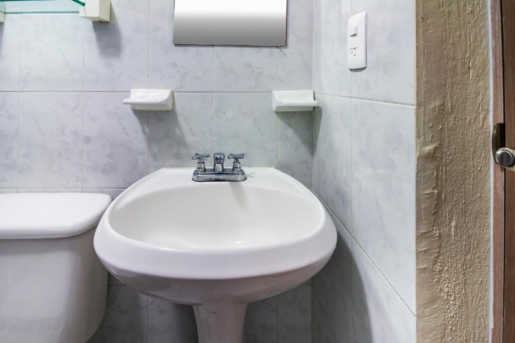 Koupelna v ubytování Suites Navata