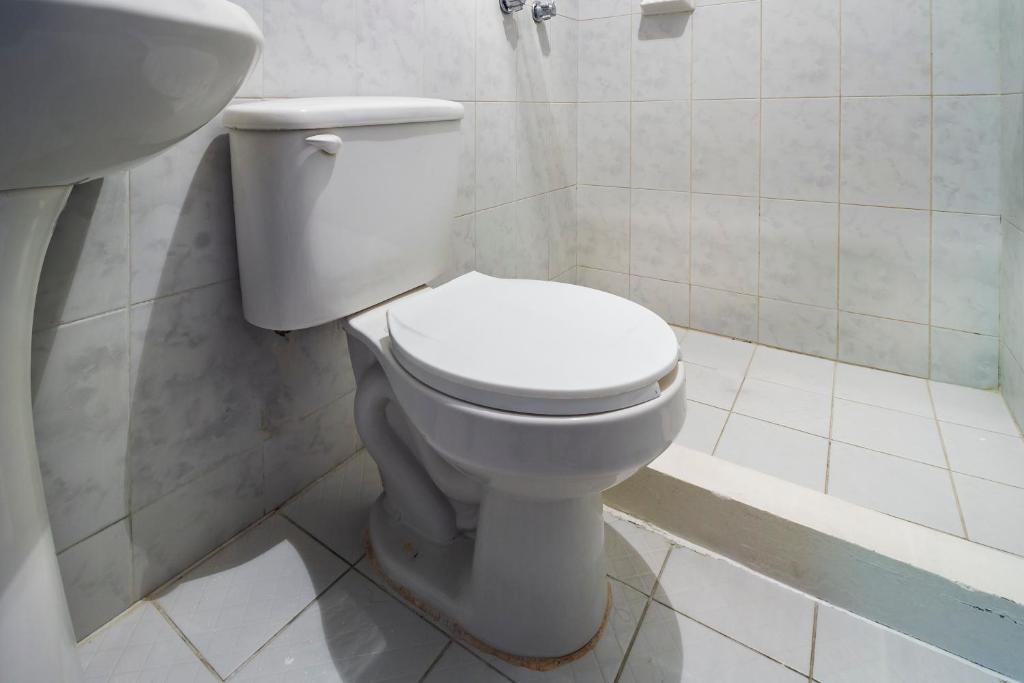 Koupelna v ubytování Suites Navata