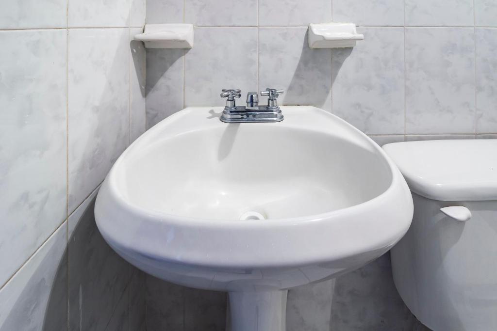 Koupelna v ubytování Suites Navata
