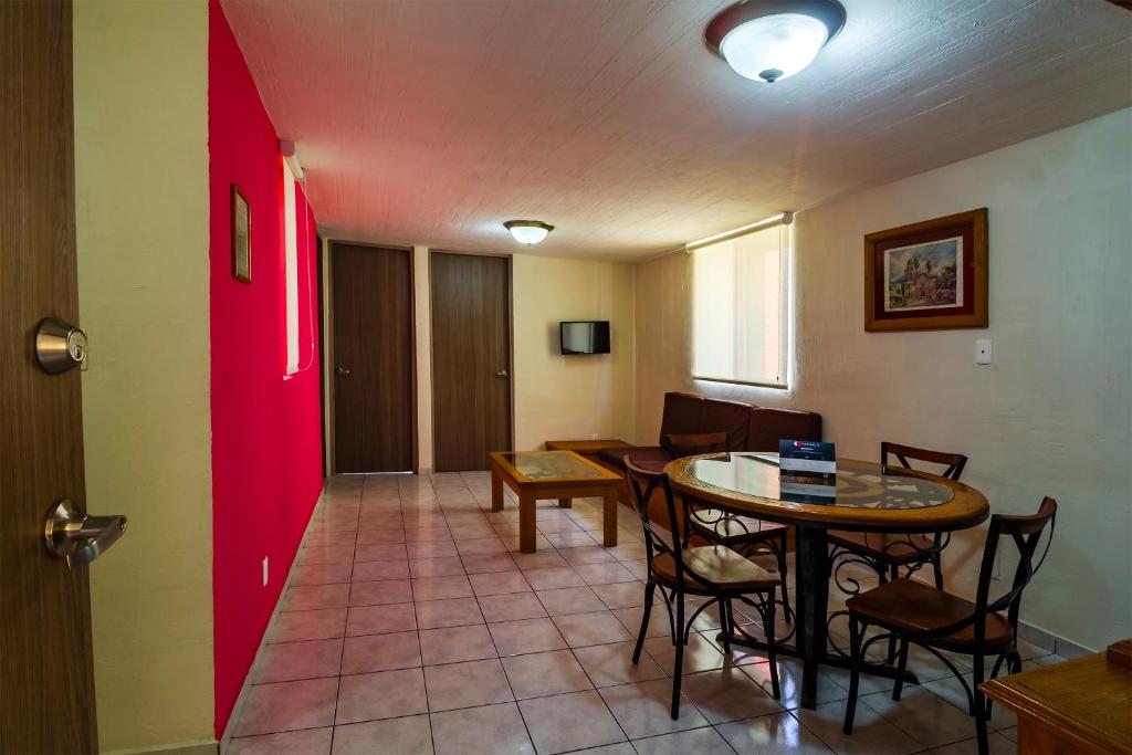 Posezení v ubytování Suites Navata