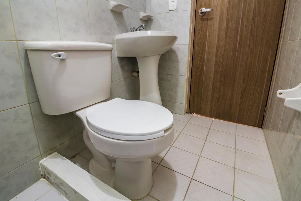 Koupelna v ubytování Suites Navata
