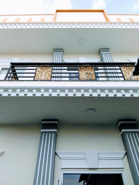 Balkón nebo terasa v ubytování Nhà nghỉ Đế Vương
