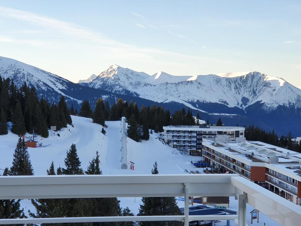 Το Chamrousse 1750 Roche Béranger 50m2 4-6pers Vue panoramique τον χειμώνα