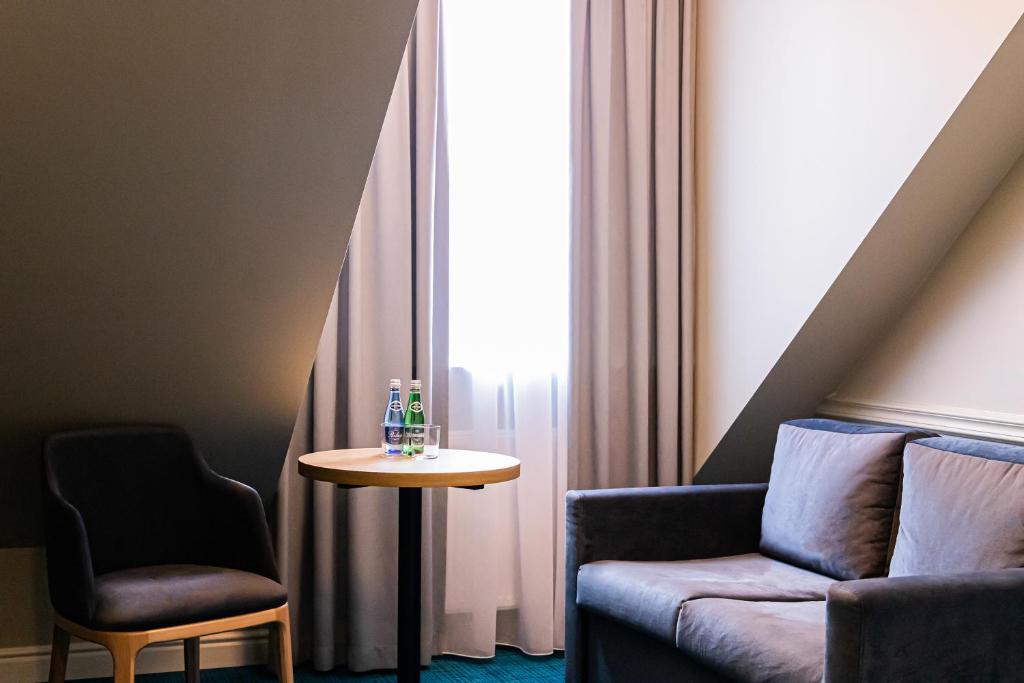 Posezení v ubytování Hotel Wodnik