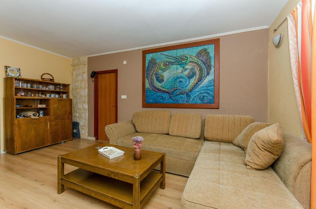 Posezení v ubytování Apartments Ivan