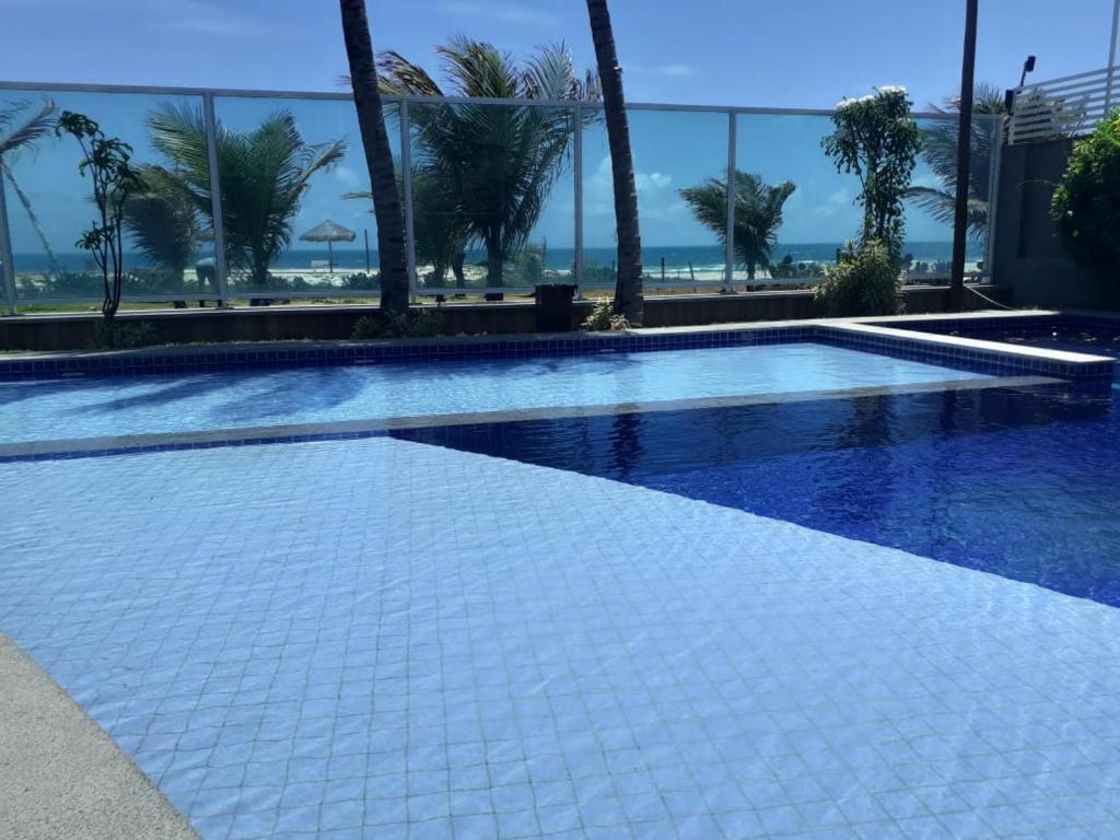  Apartamento de 02 Quartos Pé na Areia Vista Mar no Beach Way