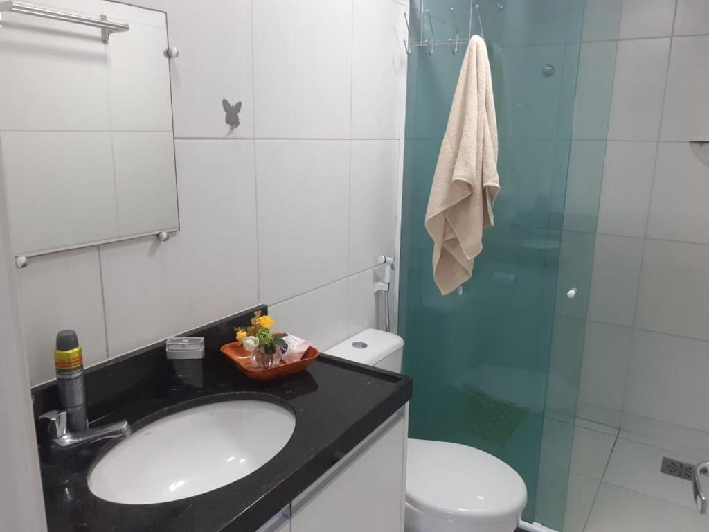  Apartamento de 02 Quartos Pé na Areia Vista Mar no Beach Way