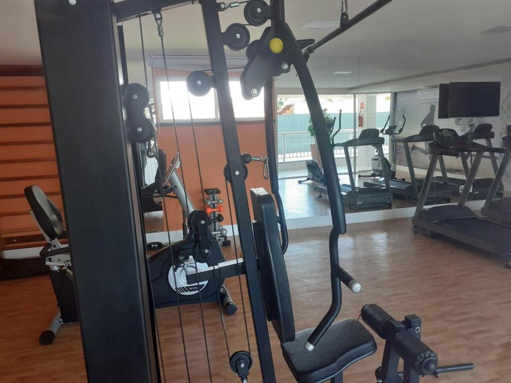  Apartamento de 02 Quartos Pé na Areia Vista Mar no Beach Way