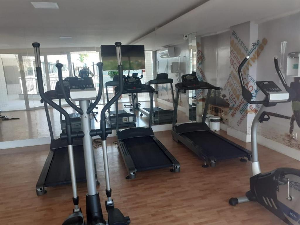  Apartamento de 02 Quartos Pé na Areia Vista Mar no Beach Way