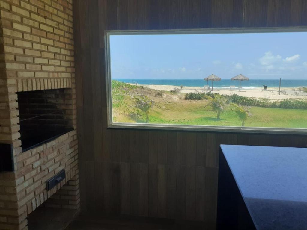  Apartamento de 02 Quartos Pé na Areia Vista Mar no Beach Way