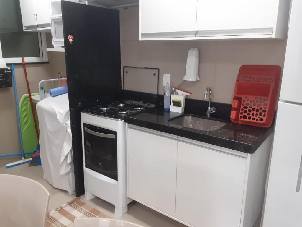  Apartamento de 02 Quartos Pé na Areia Vista Mar no Beach Way