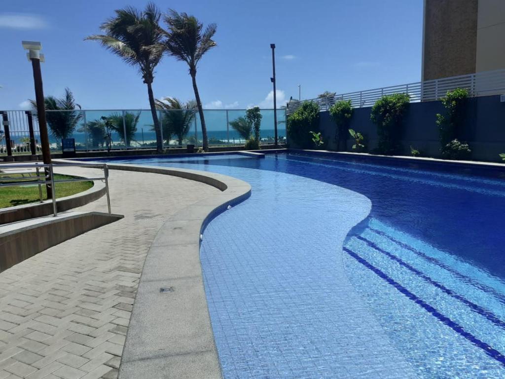  Apartamento de 02 Quartos Pé na Areia Vista Mar no Beach Way