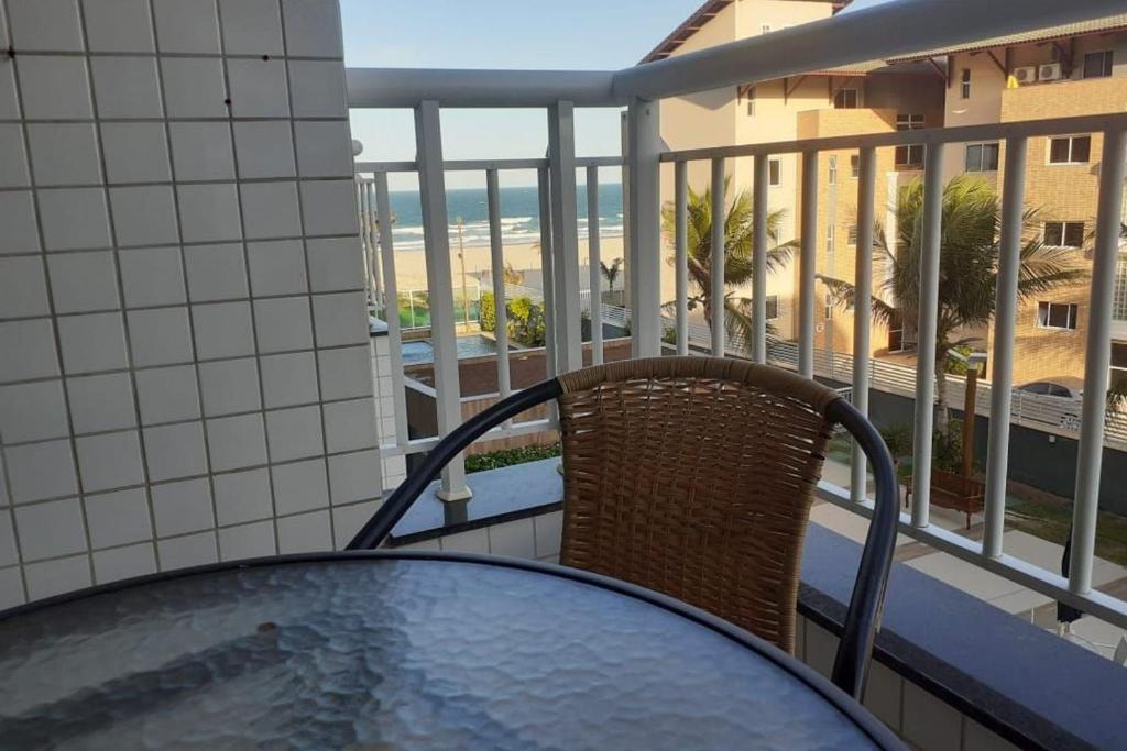  Apartamento de 02 Quartos Pé na Areia Vista Mar no Beach Way