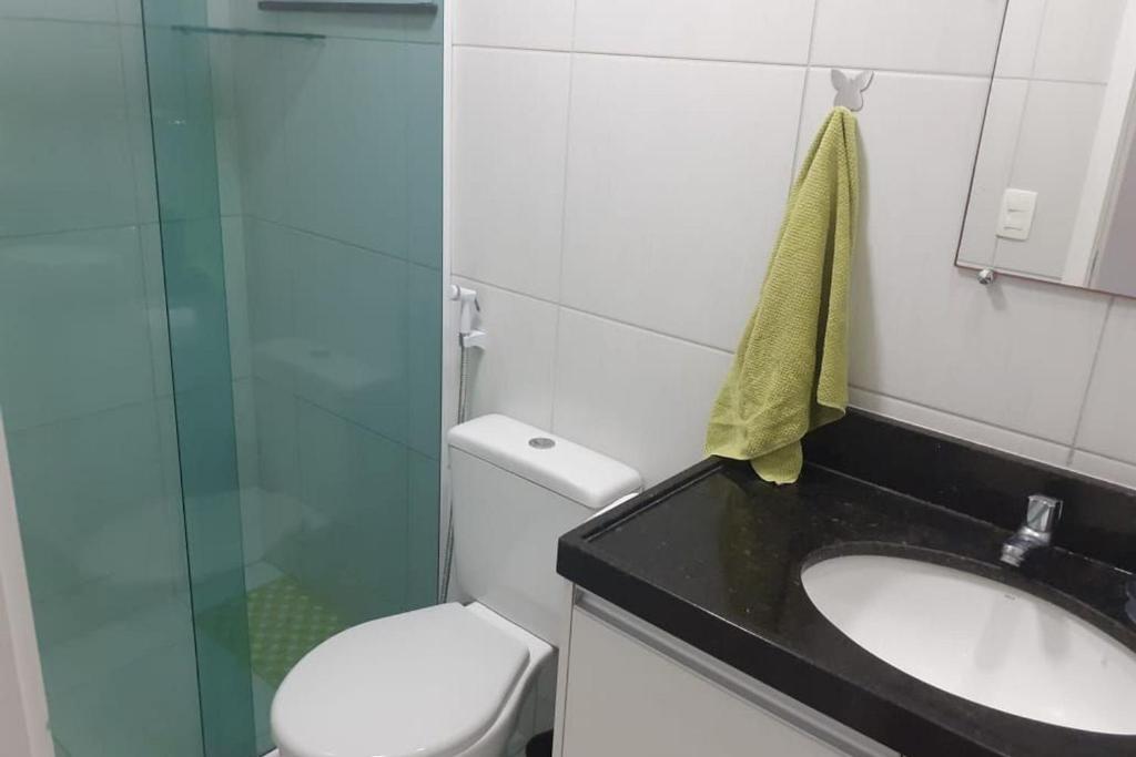  Apartamento de 02 Quartos Pé na Areia Vista Mar no Beach Way