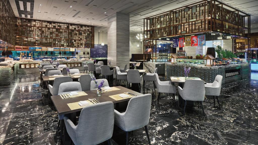 Restaurace v ubytování InterContinental Xiamen by IHG
