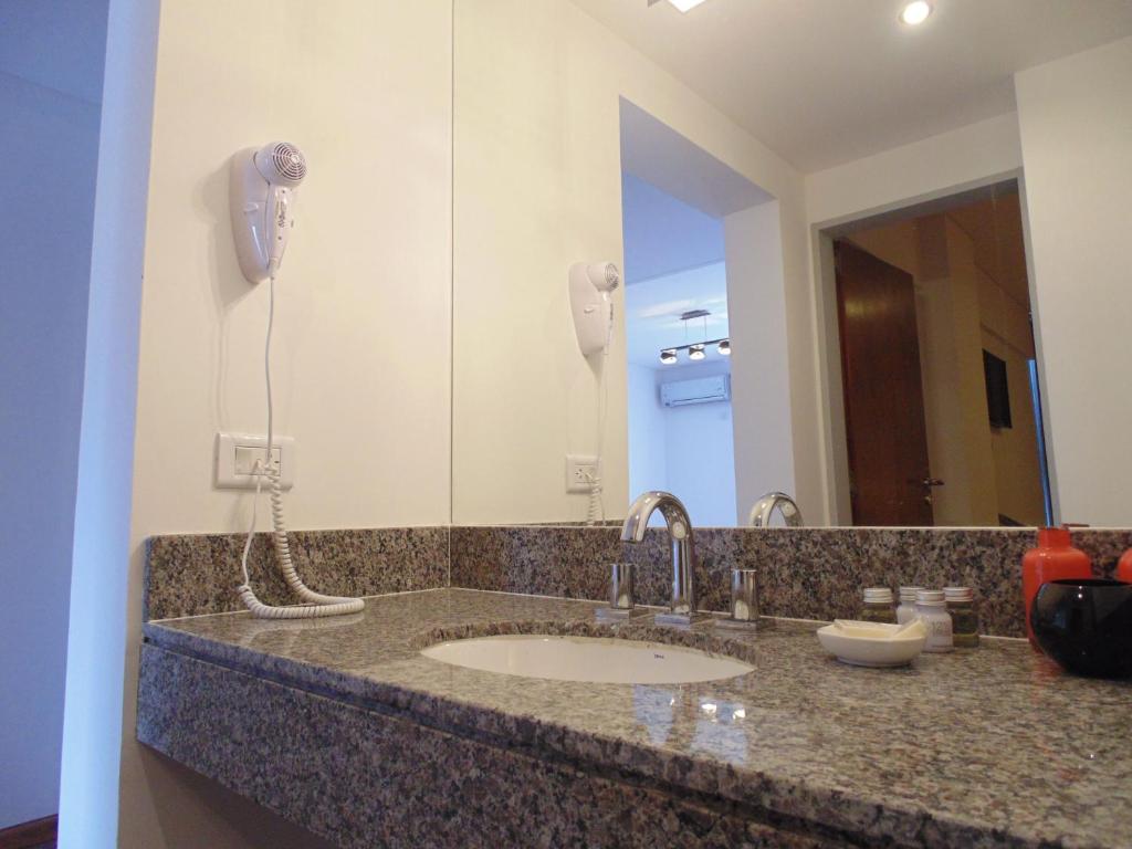 Koupelna v ubytování Catamarca Suites Land