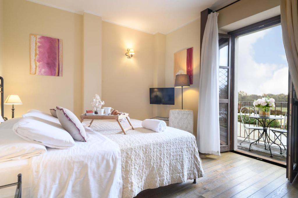 Relais Bella Rosina Pool & Spa - 豪华双人间 - 带阳台