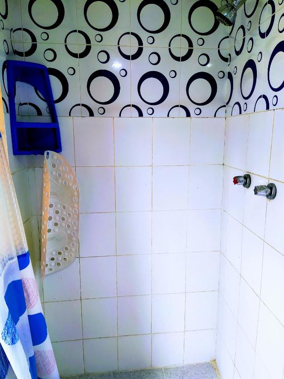 Koupelna v ubytování Hostal Latitud Ecuem