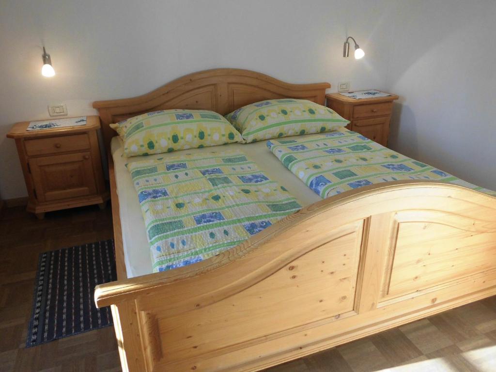 Łóżko lub łóżka w pokoju w obiekcie Villa Bernhard