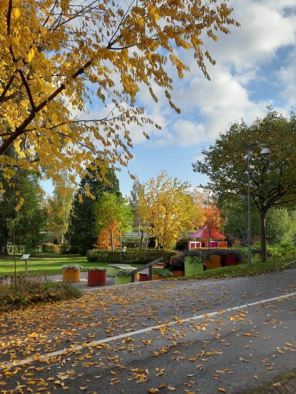 Zahrada ubytování Piteå Vandrarhem