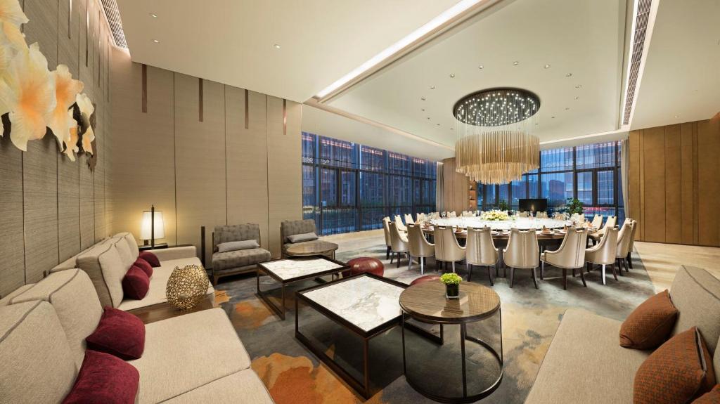 O zonă de relaxare la HUALUXE Wuhu