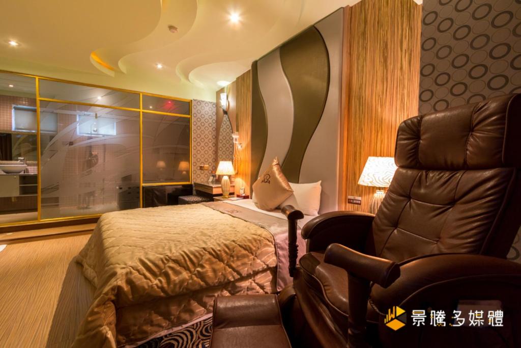 Posezení v ubytování Zheng Yi Hotel & Motel I