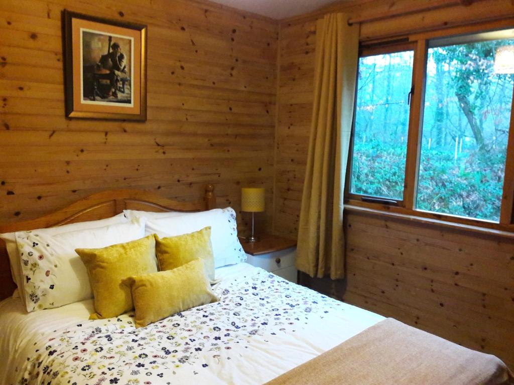 Postel nebo postele na pokoji v ubytování Willow Valley