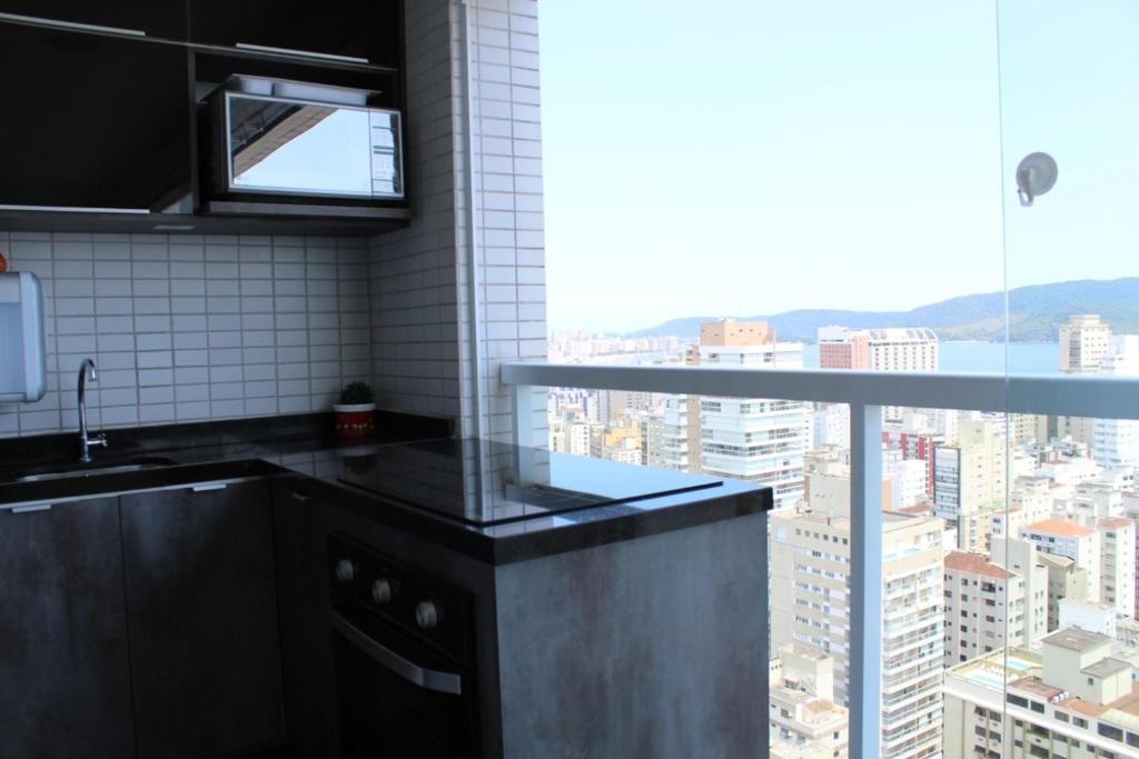 Apê Vista Mar no Gonzaga!!!