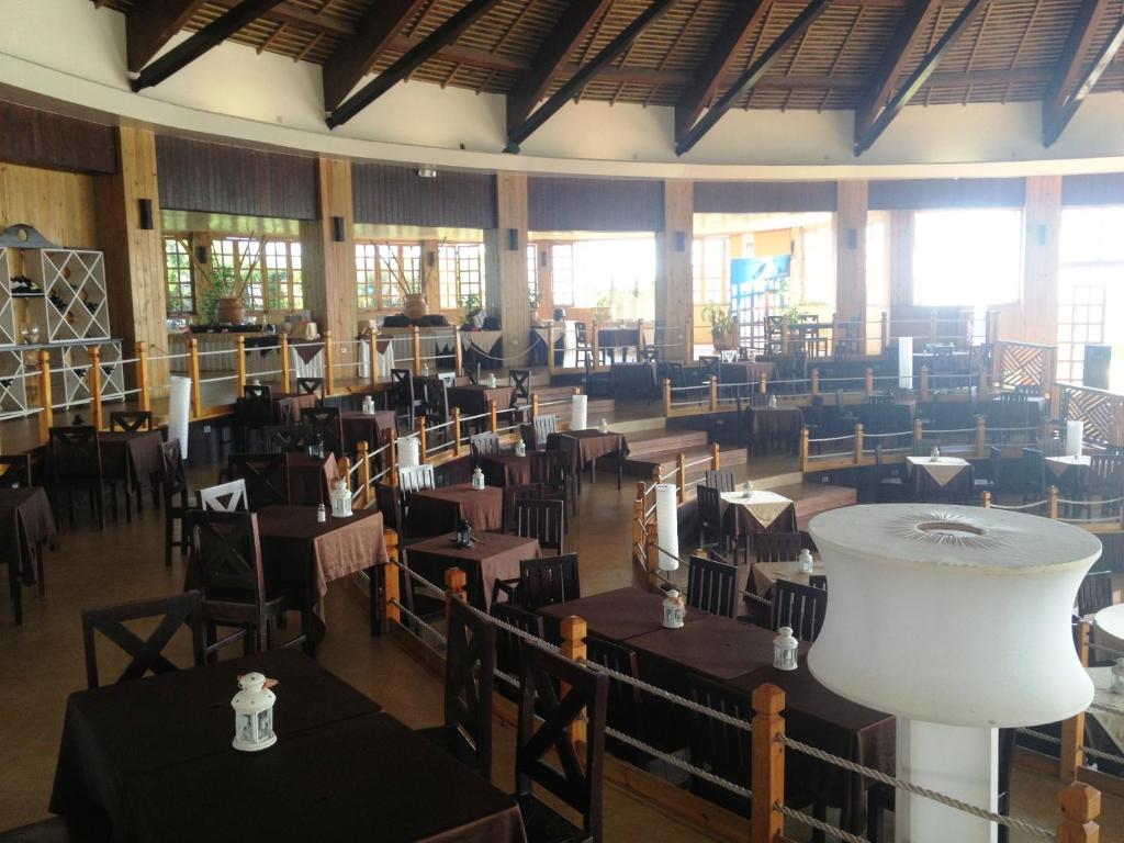 Restaurace v ubytování Media Luna Resort & Spa