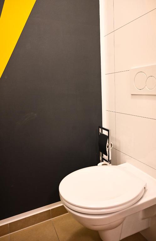 Kúpeľňa v ubytovaní Backpacker Apartment Naschmarkt