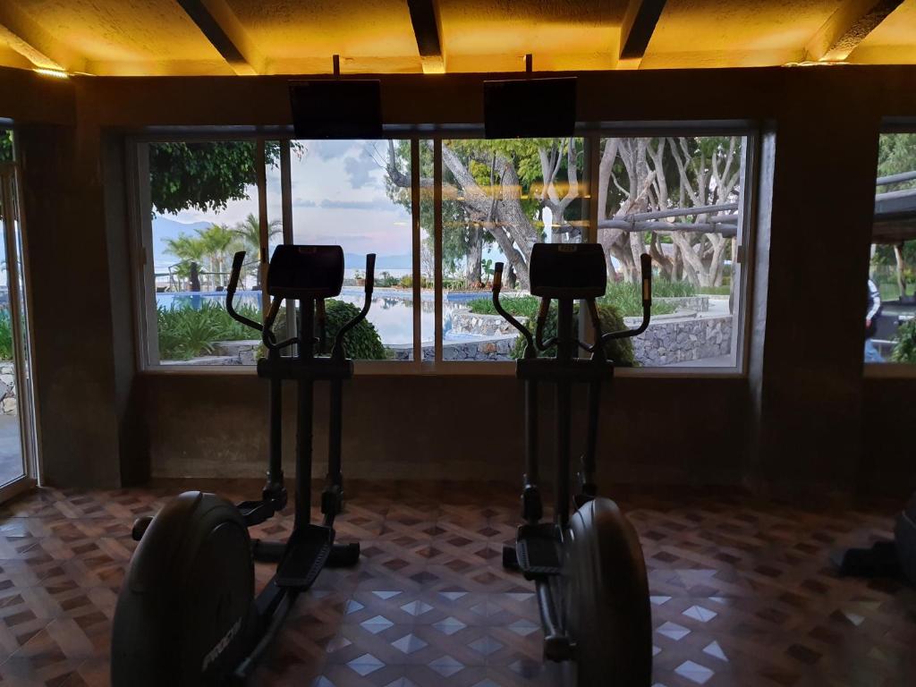 Fitness centrum a/nebo fitness zařízení v ubytování Nimue Marina Residence