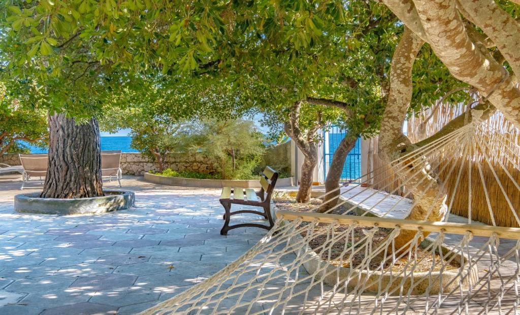 Vonkajšia záhrada v ubytovaní Un' Altalena sul Mare - Accesso diretto in spiaggia