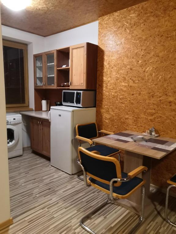 Kuchyň nebo kuchyňský kout v ubytování Vila Anna