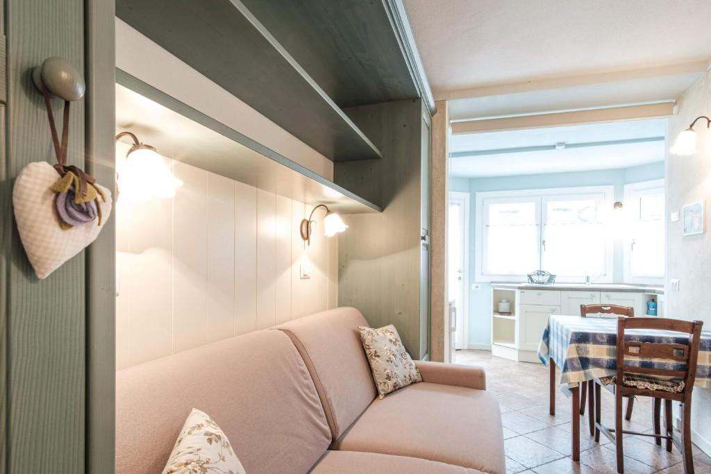 Posezení v ubytování B&B Casa Dolce Casa