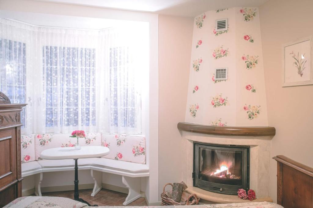 Posezení v ubytování B&B Casa Dolce Casa
