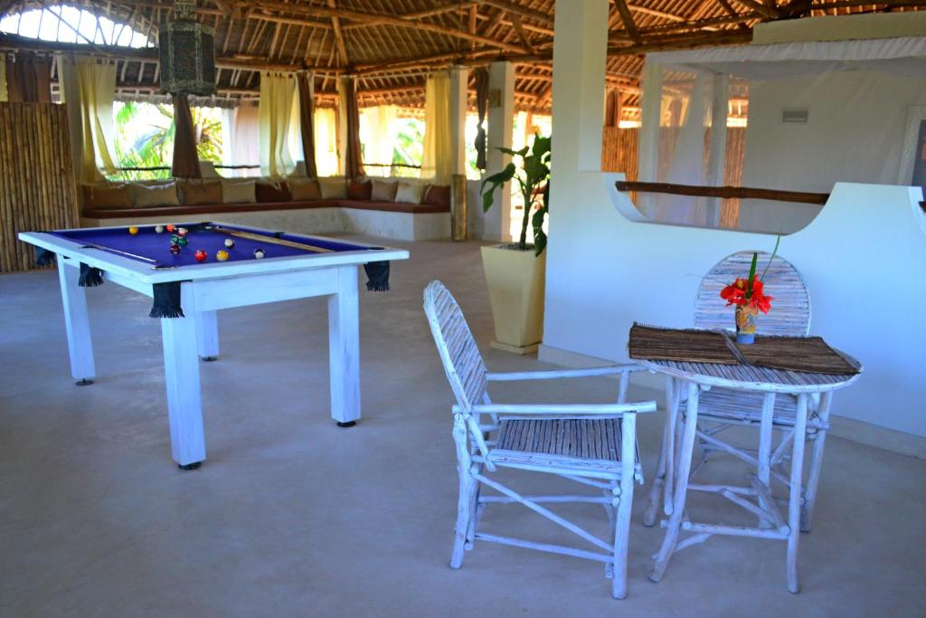 Stolní tenis v ubytování Kimya House, Watamu nebo okolí