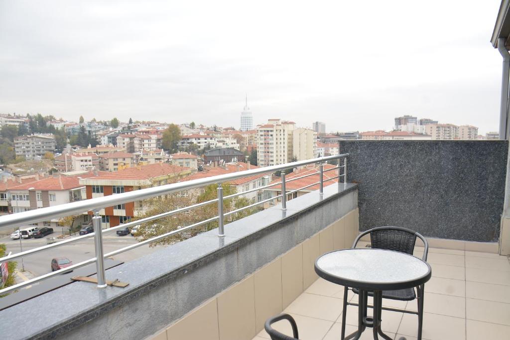 Balkón nebo terasa v ubytování koza millenyum hotel&spa