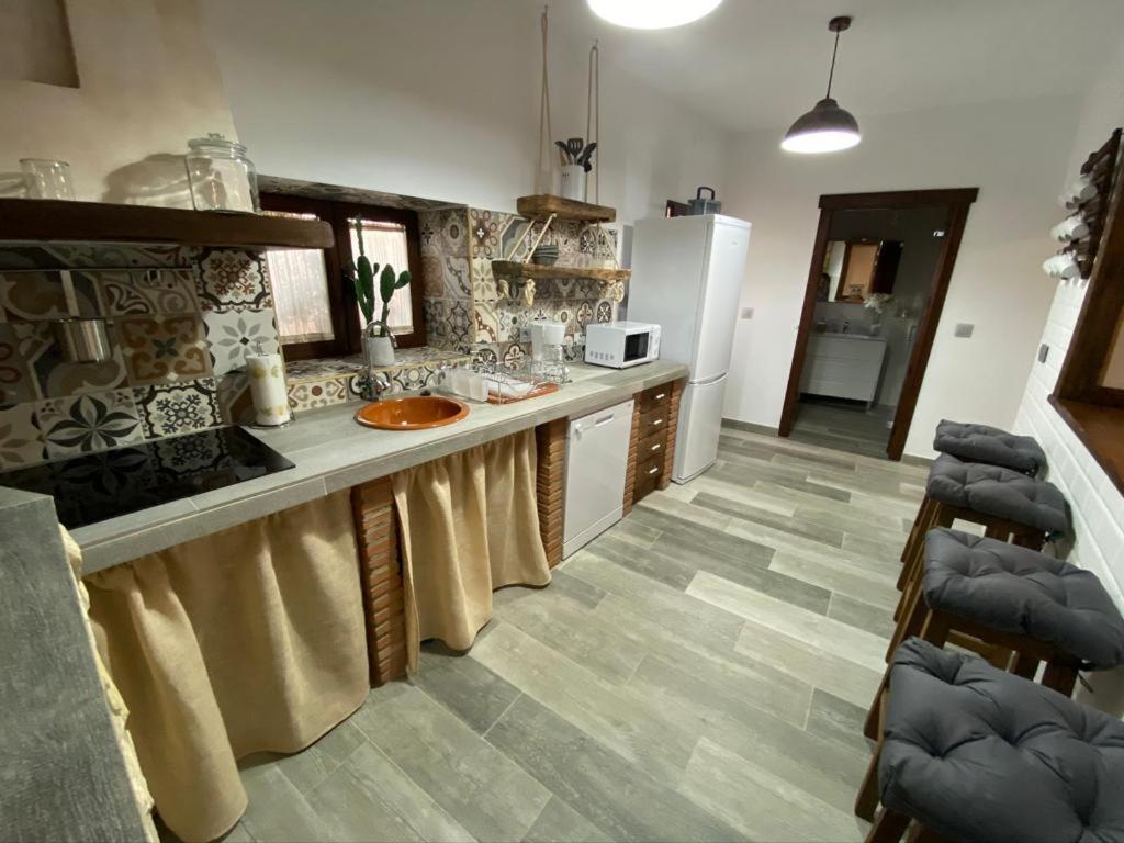Kuchyňa alebo kuchynka v ubytovaní La Posada de Bartolo.