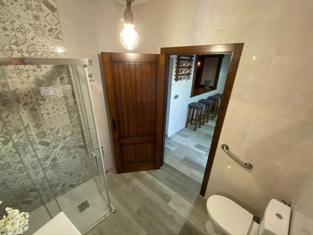 Kúpeľňa v ubytovaní La Posada de Bartolo.