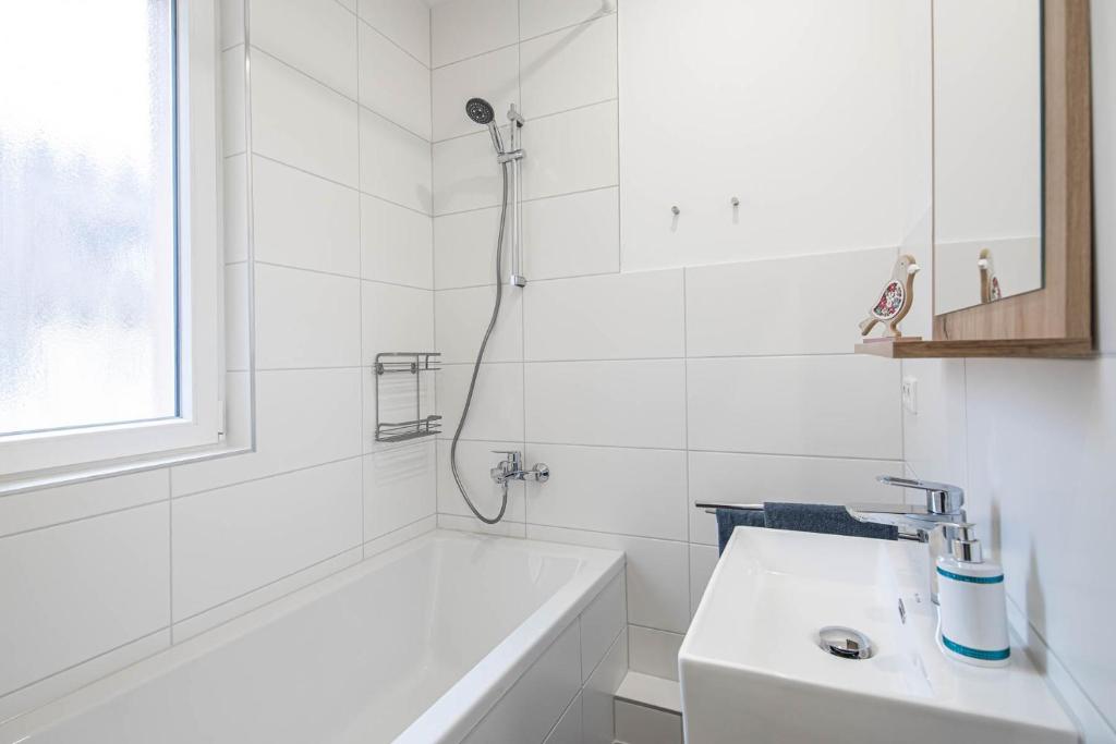 Koupelna v ubytování Lieblingsplatz Heroldsberg