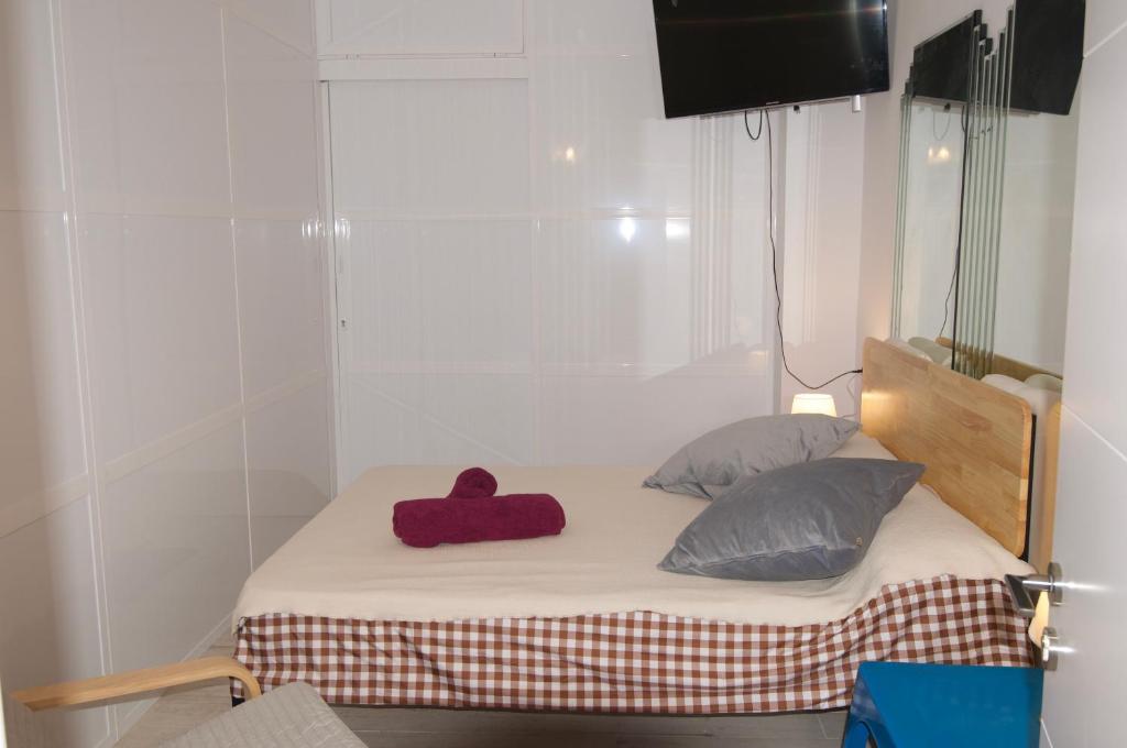 Postel nebo postele na pokoji v ubytování Loft Valentia Tous Calpe